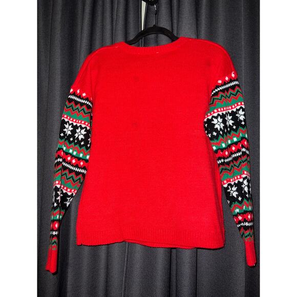Ugly Christmas Sweater Xmas Size Medium - Picture 3 of 3